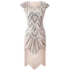 Gatsby-style cocktail dress